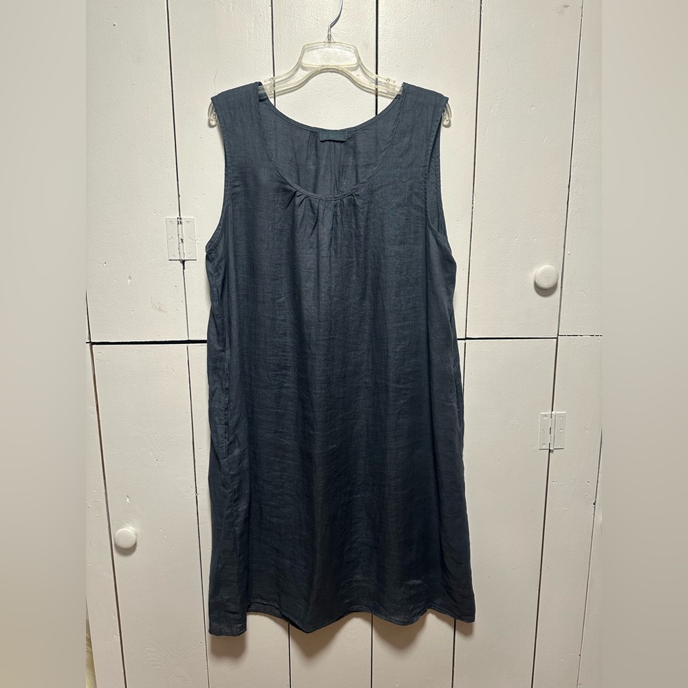 100% Linen CP Shades Dress